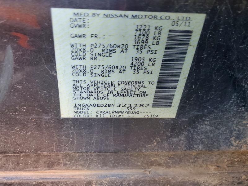 2011 Nissan Titan SV