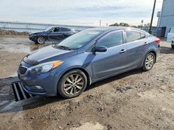 KIA salvage cars for sale: 2014 KIA Forte ex