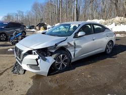 2021 Nissan Sentra sv en venta en East Granby, CT