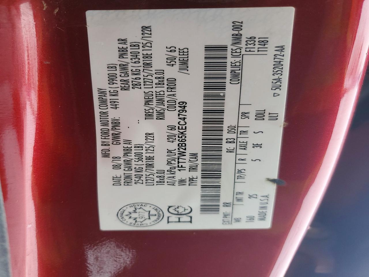 2019 Ford F250 Super Duty