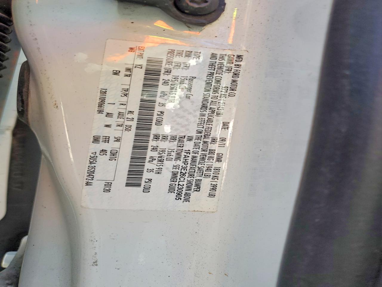 2012 Ford Focus s