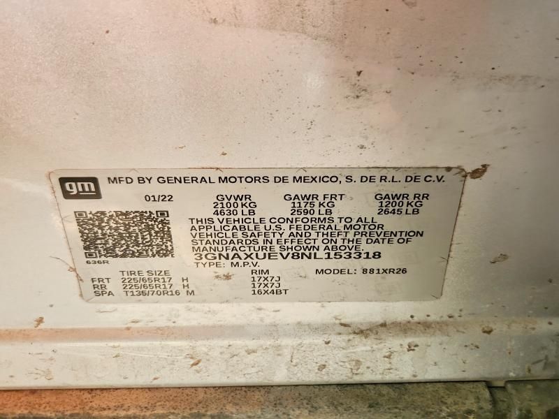 2022 Chevrolet Equinox lt