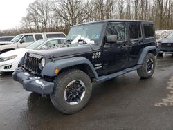 Jeep salvage cars for sale: 2017 Jeep Wrangler Unlimited Sport