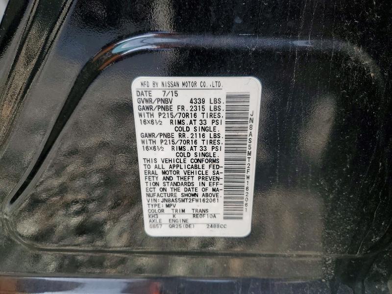 2015 Nissan Rogue Select s