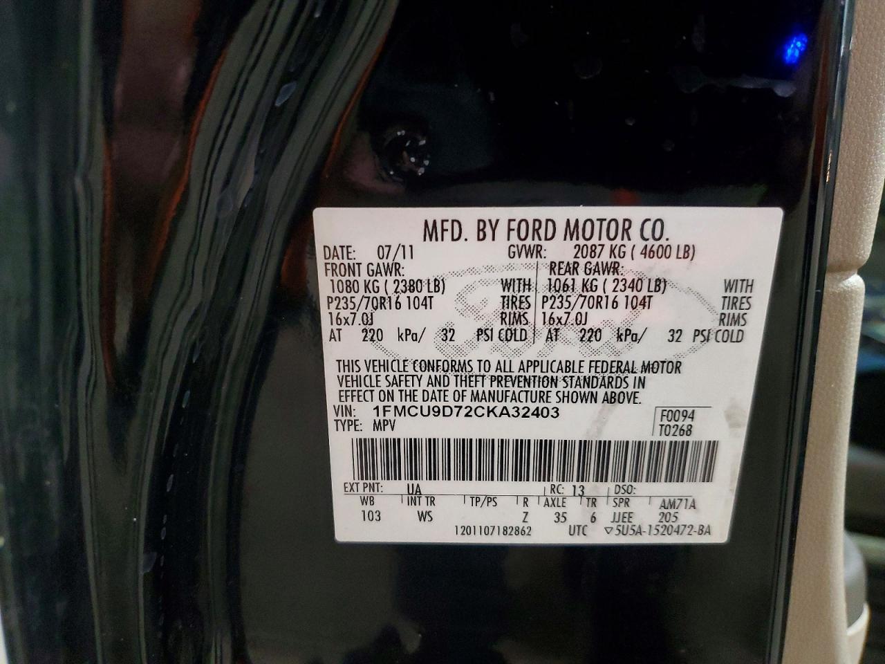 2012 Ford Escape xlt
