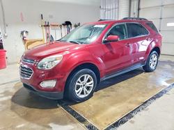Salvage cars for sale from Copart Copart...: 2017 Chevrolet Equinox lt