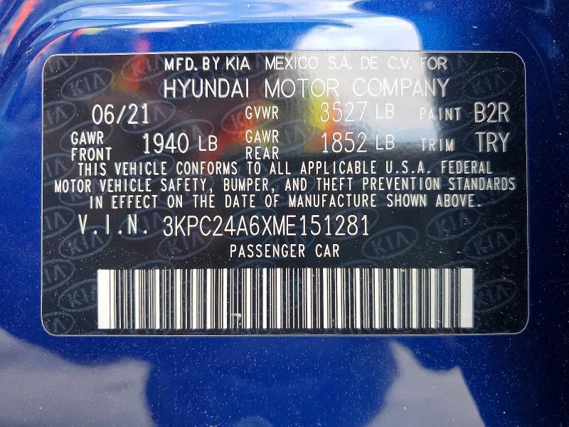 2021 Hyundai Accent se