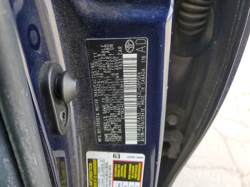 2011 Toyota Matrix Base