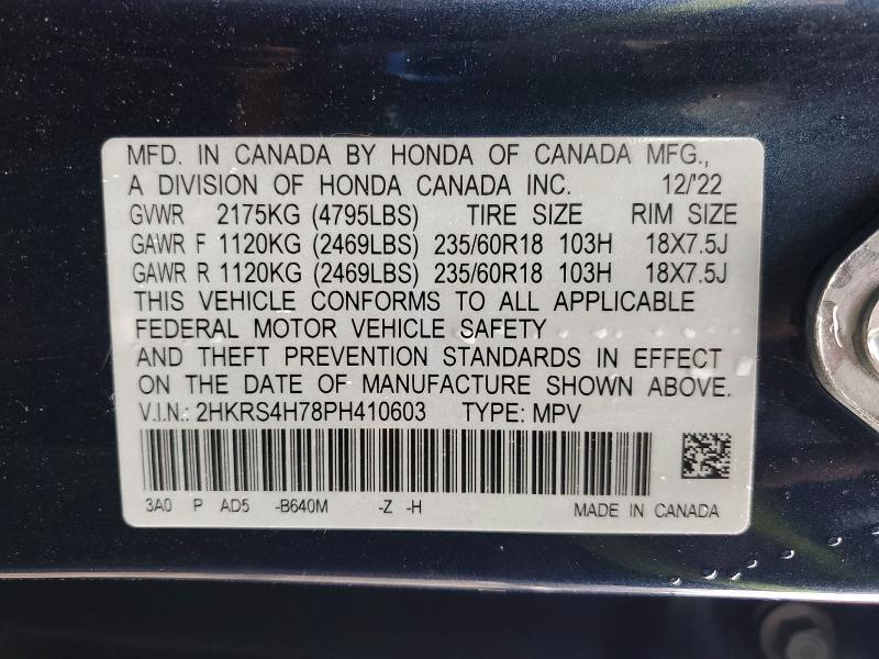 2023 Honda Cr-v exl