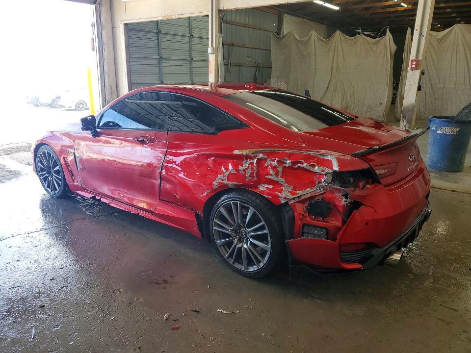 2017 Infiniti Q60 red Sport 400