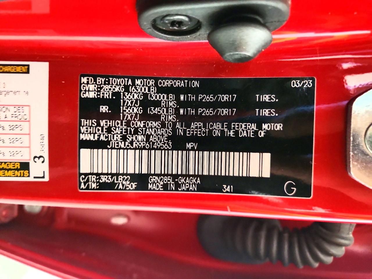 2023 Toyota 4runner se