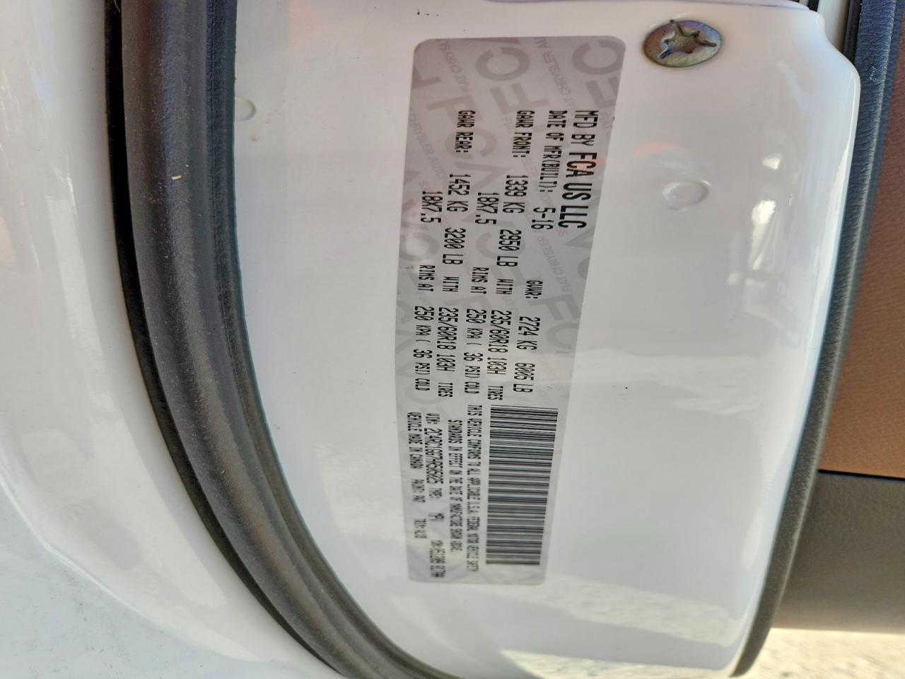 2017 Chrysler Pacifica Limited