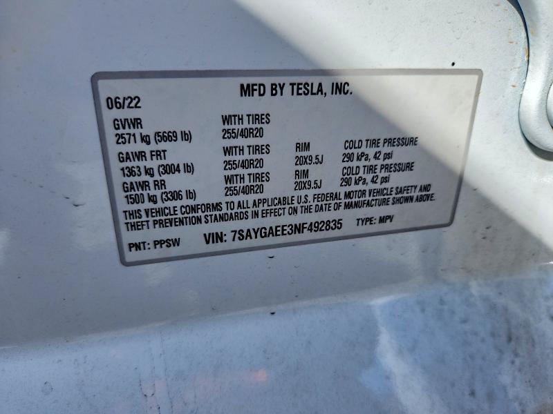 2022 Tesla Model y