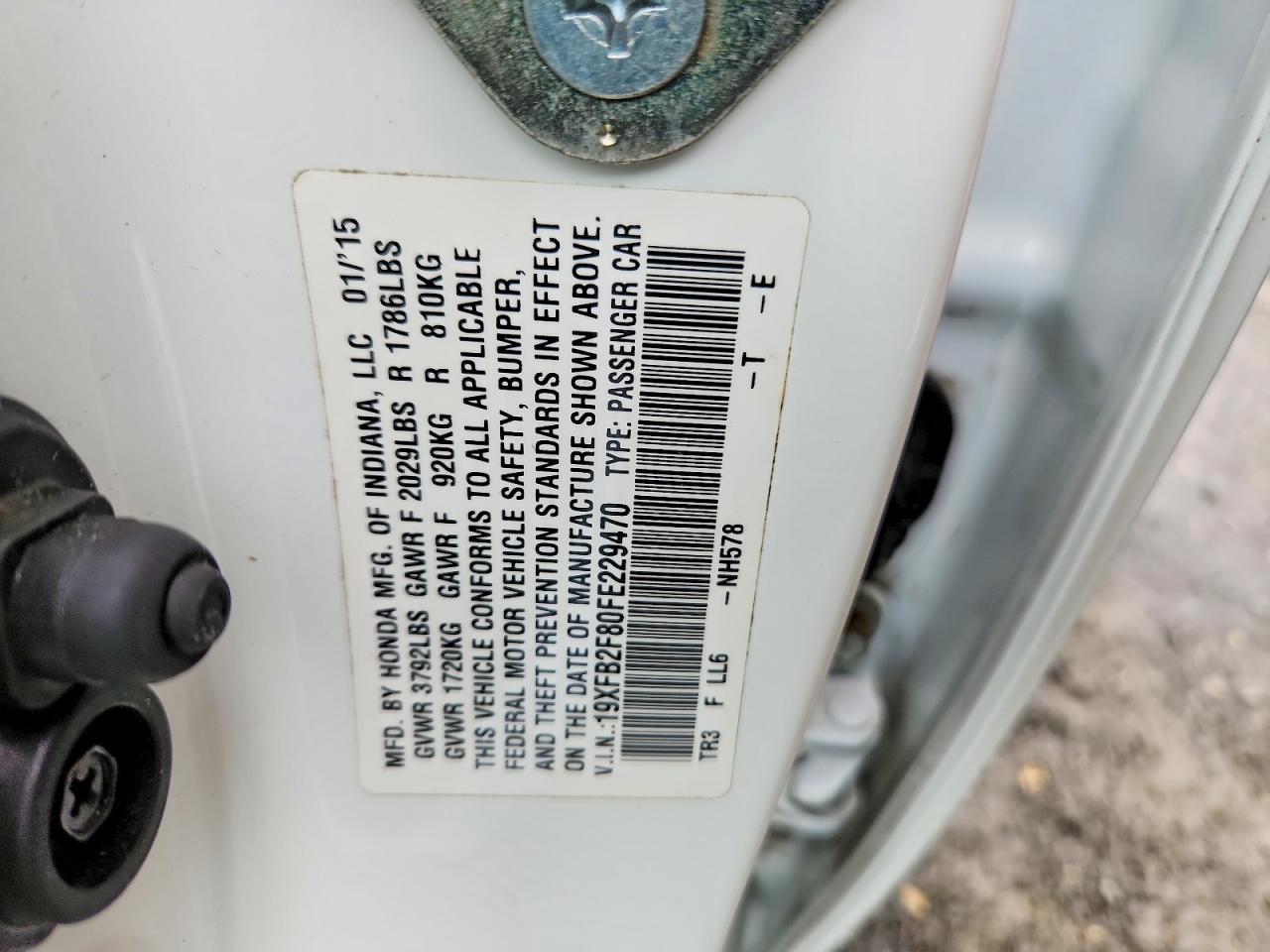 2015 Honda Civic ex