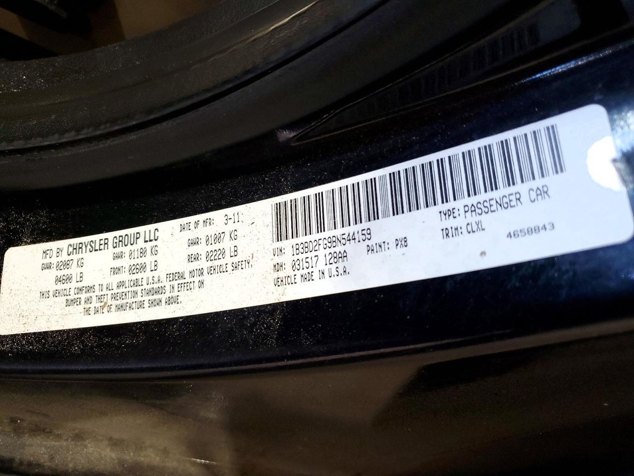 2011 Dodge Avenger lux