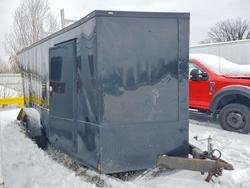 Salvage cars for sale from Copart Columbia Station, OH: 2020 Diamond Cargo 7X16TA Enclosed Cargo Trailer