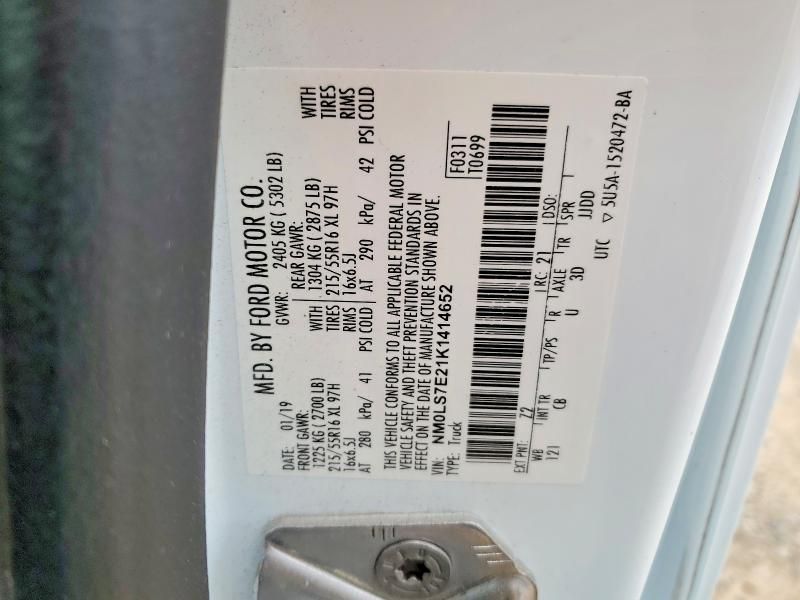 2019 Ford Transit Connect xl