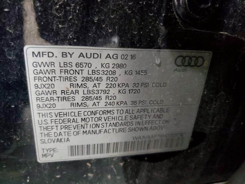 2017 Audi Q7 Prestige