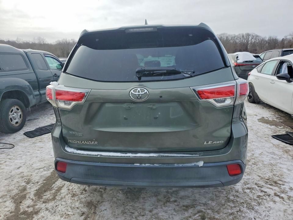 2014 Toyota Highlander le