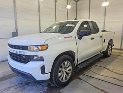 Chevrolet salvage cars for sale: 2020 Chevrolet Silverado C1500 Custom