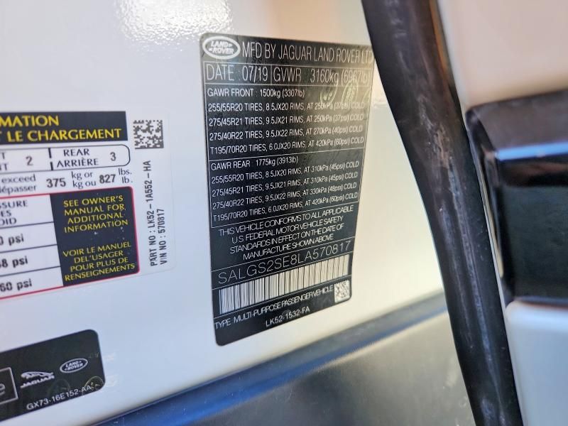 2020 Land Rover Range Rover P525 hse