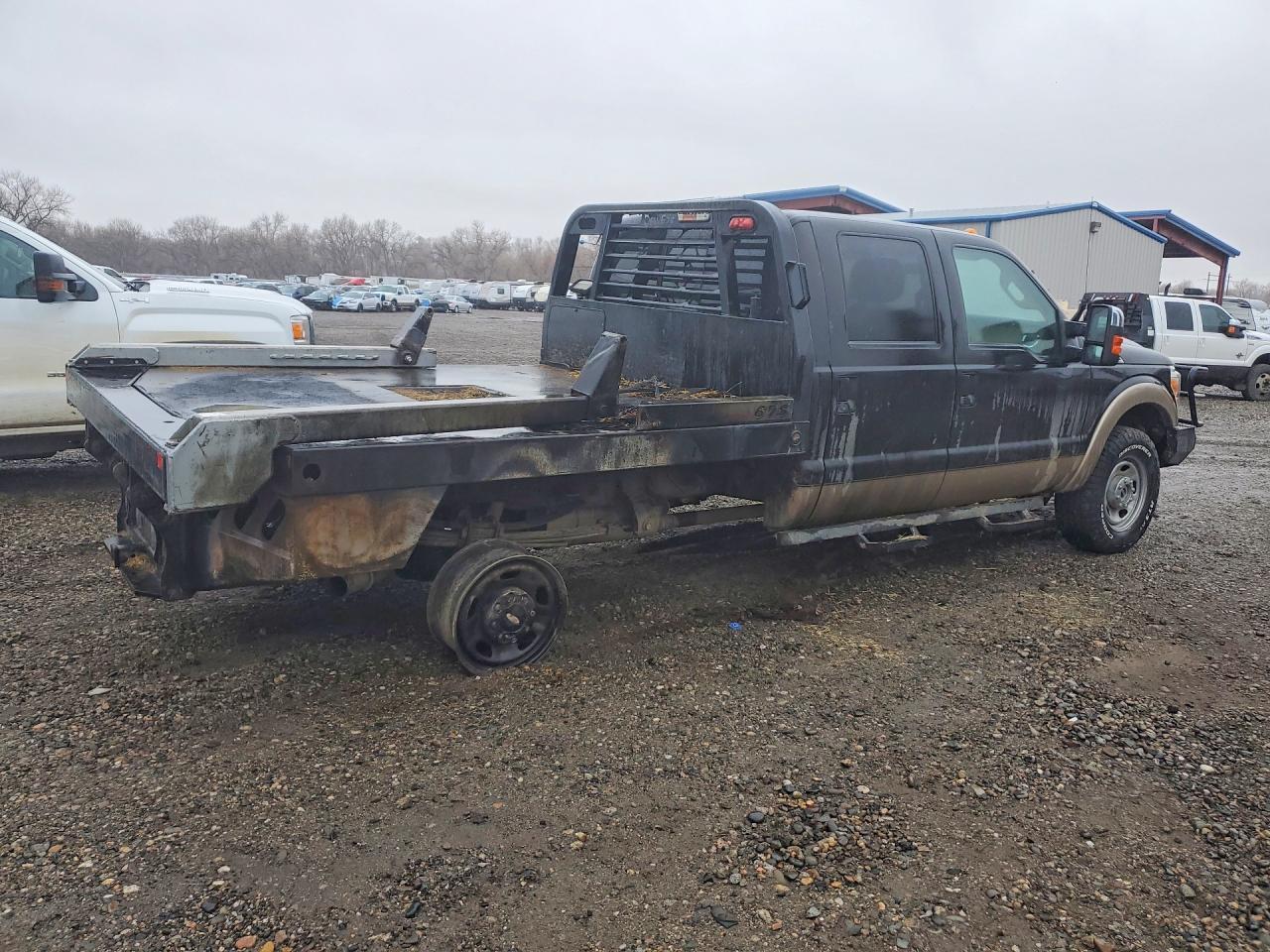 2014 Ford F350 Super Duty Flatbed Truck