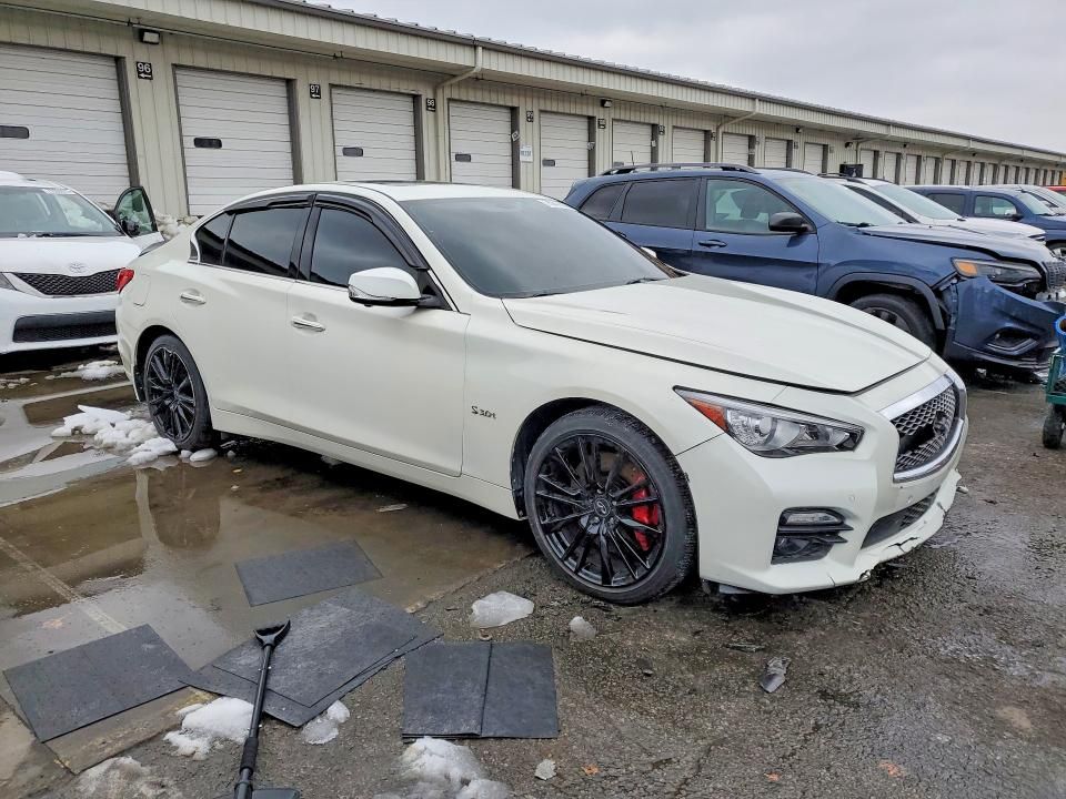 2017 Infiniti Q50 red Sport 400