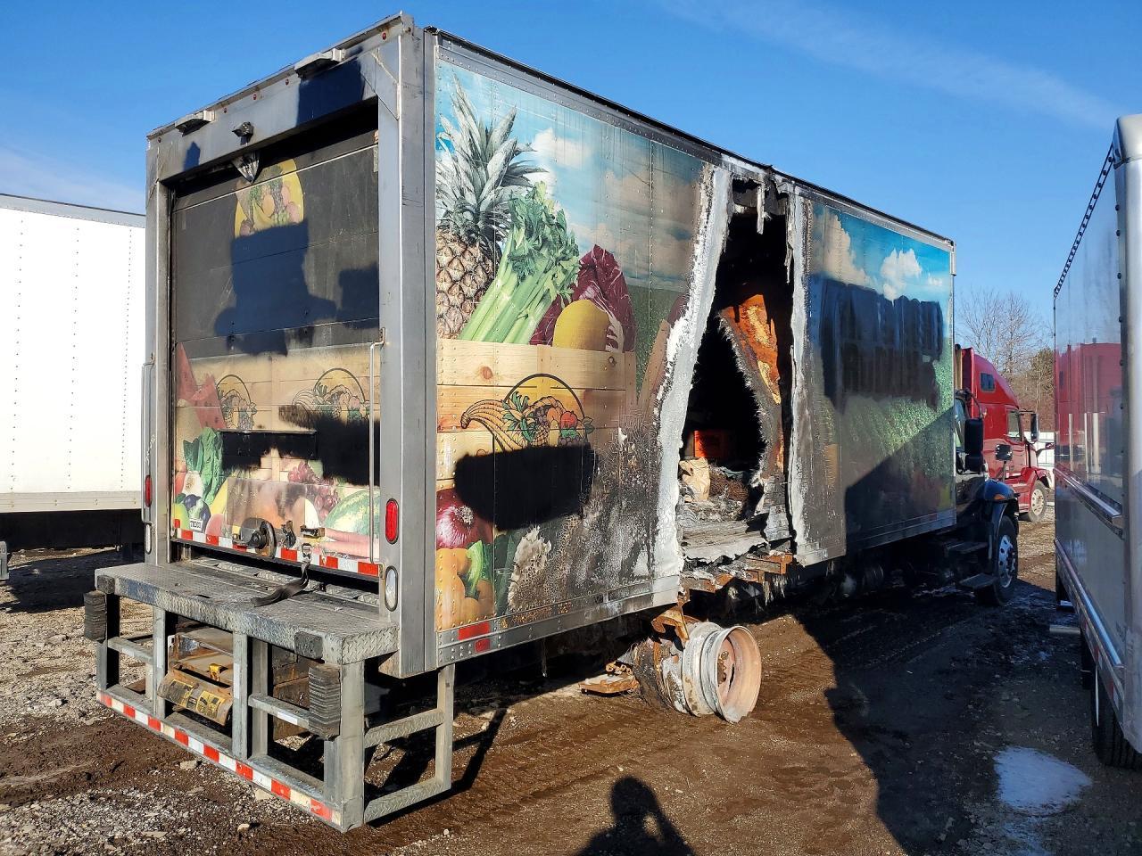 2020 International MV607 Refrigerated BOX Truck