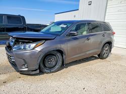 2018 Toyota Highlander Limited en venta en New Braunfels, TX