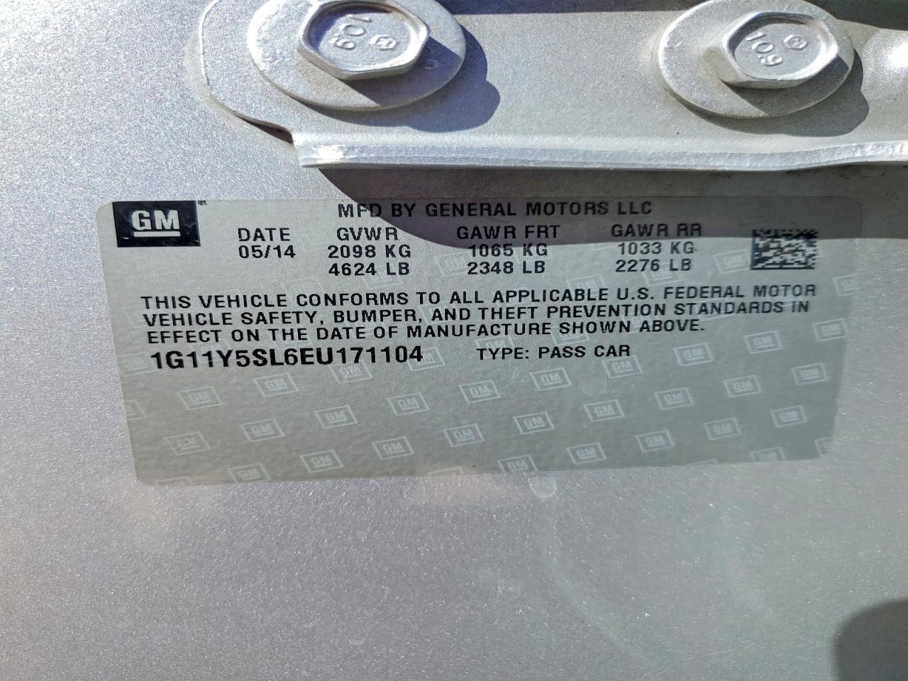 2014 Chevrolet Impala ls