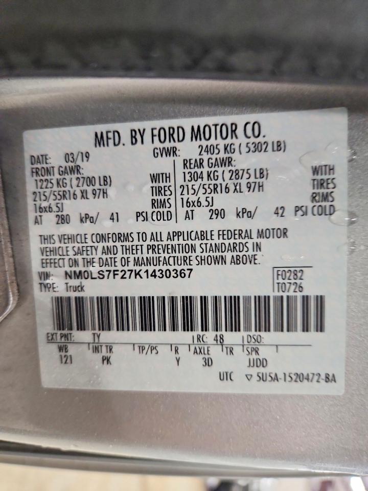2019 Ford Transit Connect XLT