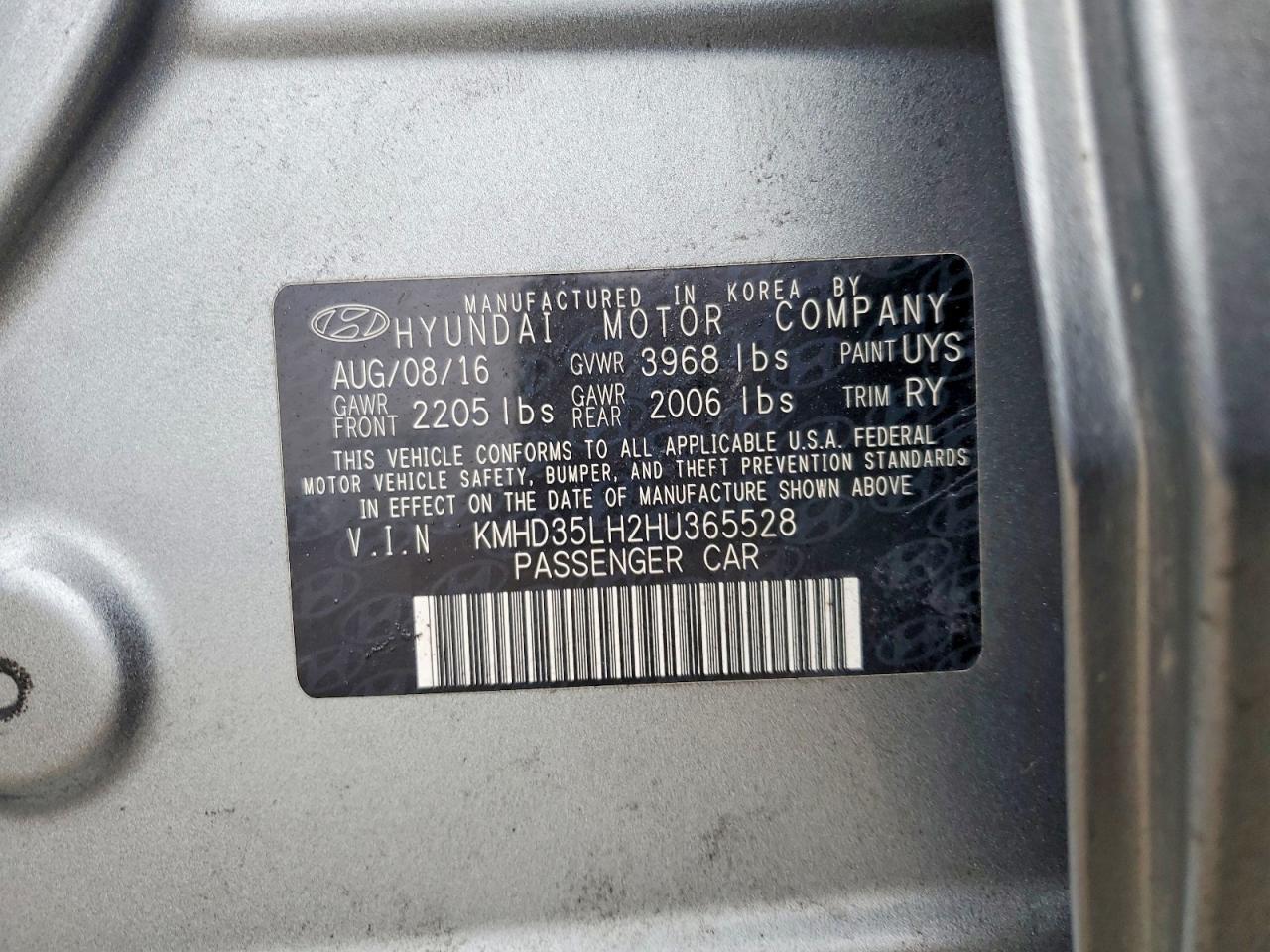 2017 Hyundai Elantra