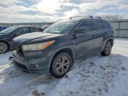2015 Toyota Highlander xle en venta en Earlington, KY