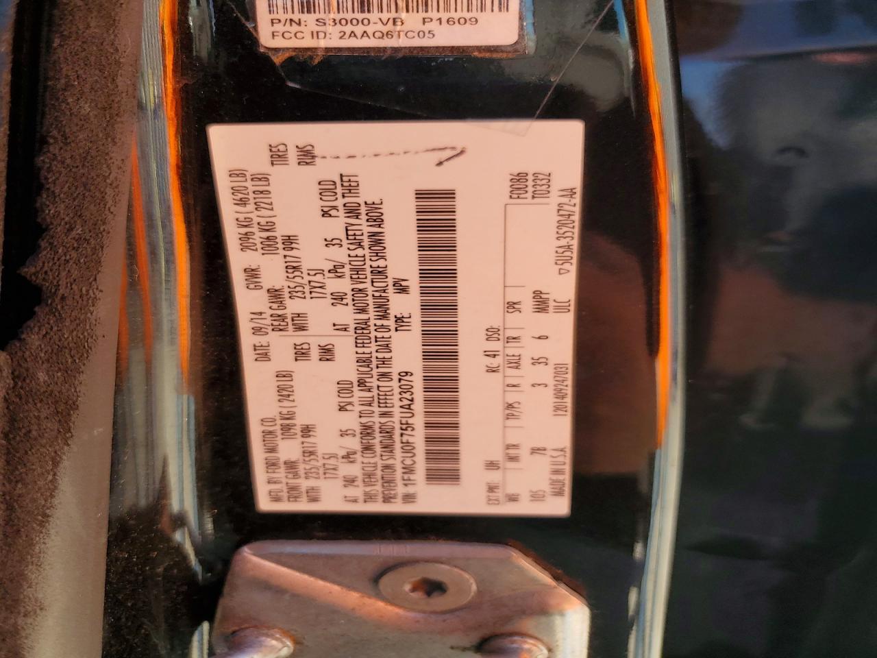 2015 Ford Escape s
