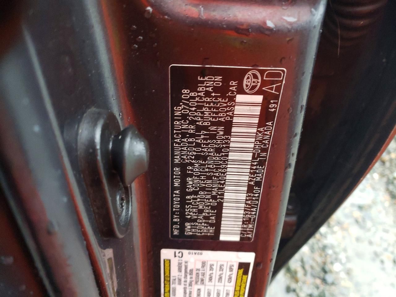 2009 Toyota Corolla Matrix s