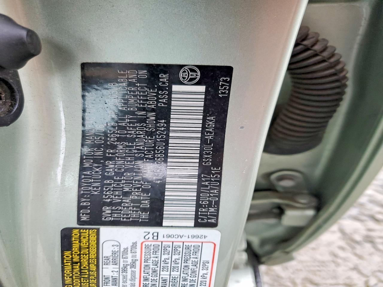 2006 Toyota Avalon Base