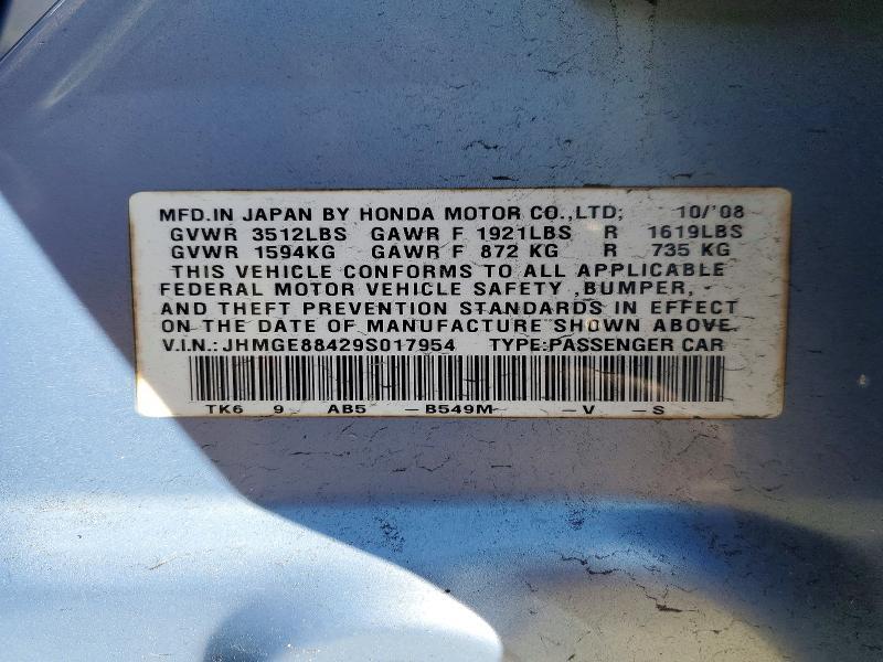 2009 Honda Fit Sport