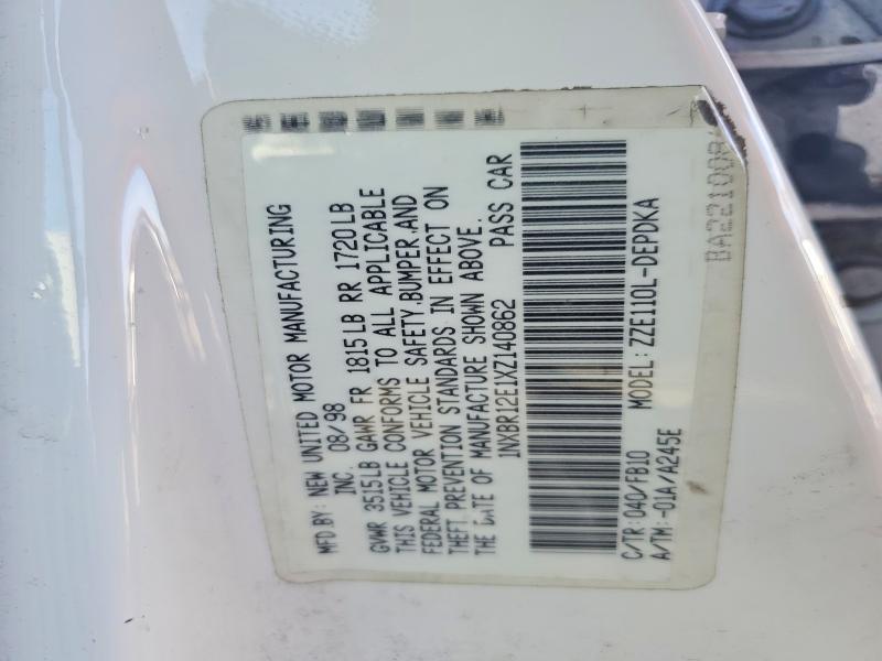 1999 Toyota Corolla ve