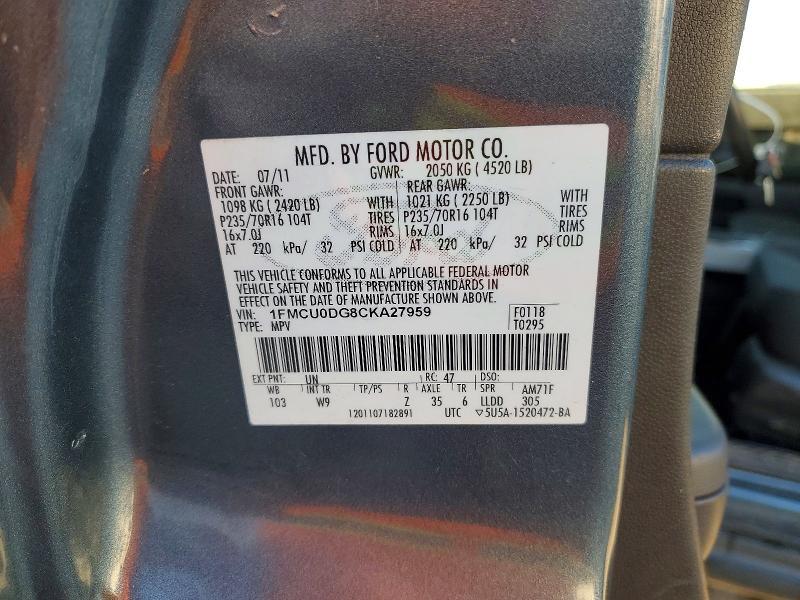 2012 Ford Escape xlt