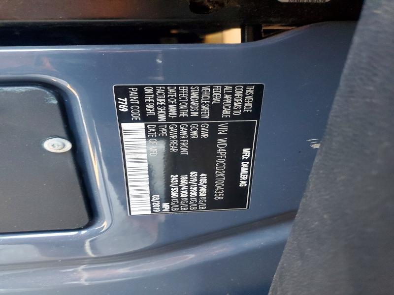 2019 Mercedes-Benz 2019 Mercedes Benz Sprinter 2500 Utility / Service
