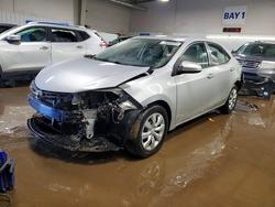 Salvage cars for sale from Copart Elgin, IL: 2015 Toyota Corolla l