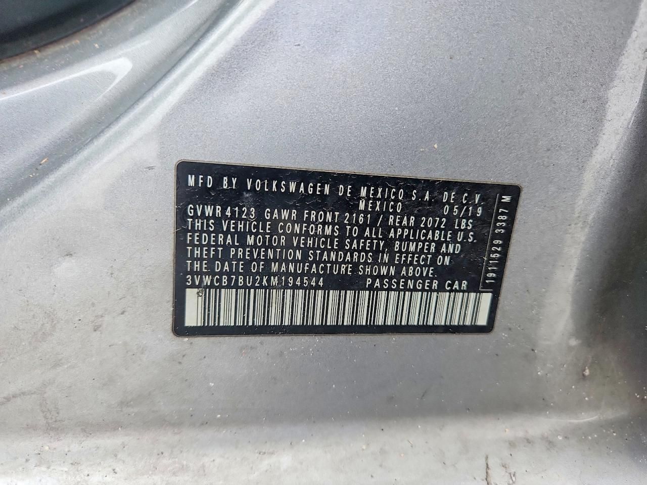 2019 Volkswagen Jetta s