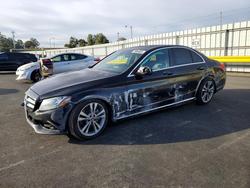 Mercedes-Benz C300 salvage cars for sale: 2018 Mercedes-Benz C300