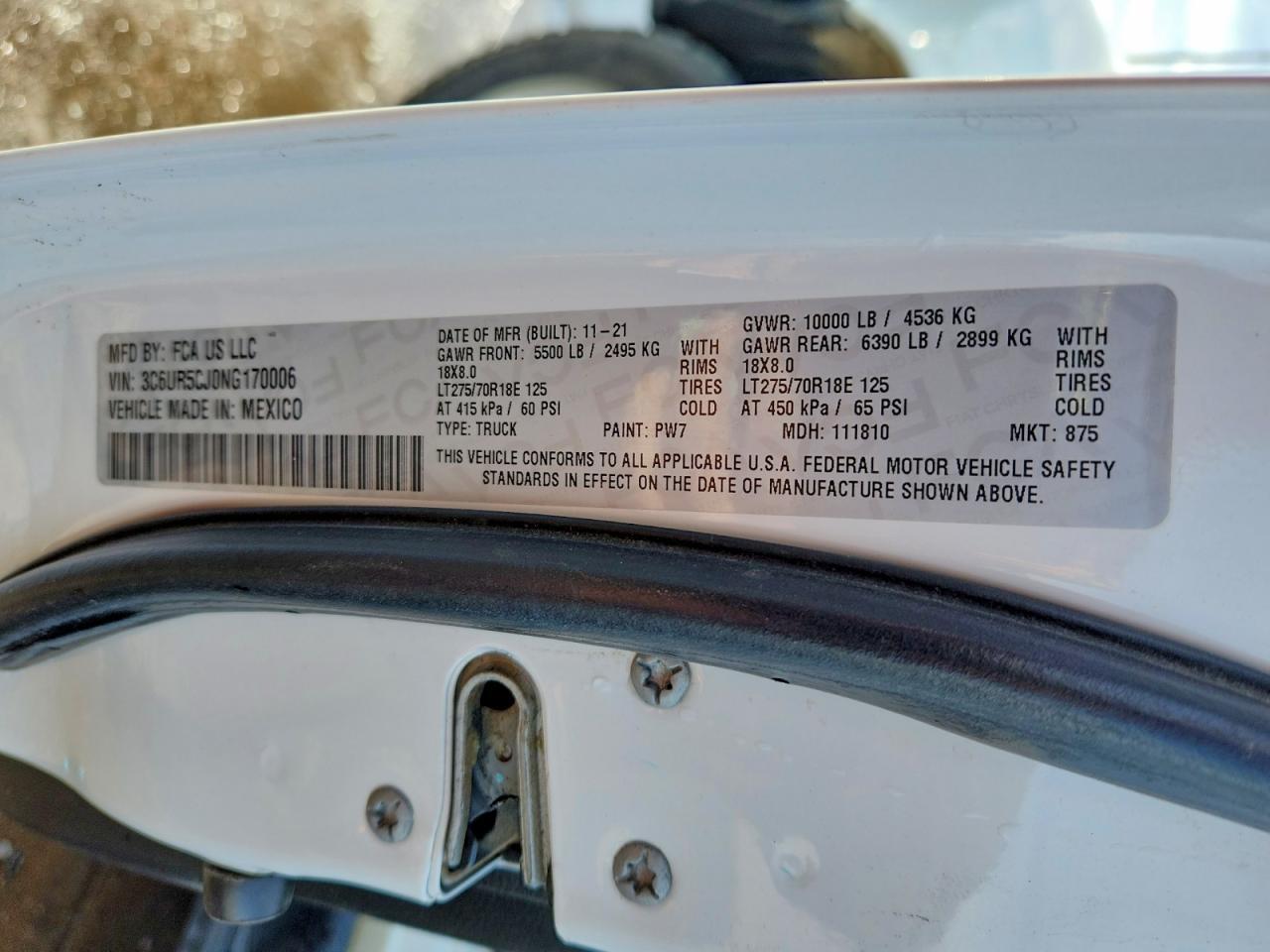 2022 Dodge Ram 2500 Tradesman