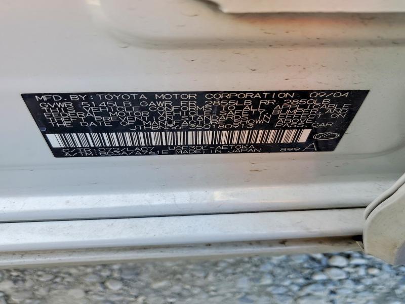 2005 Lexus Ls 430 Base