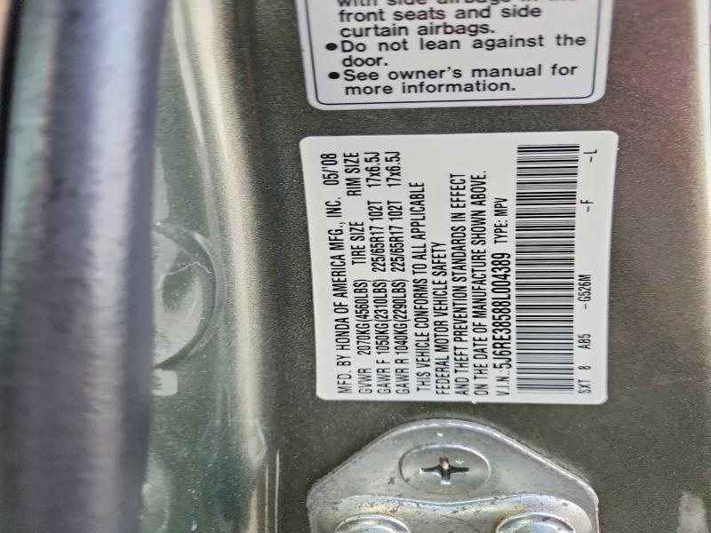 2008 Honda Cr-v ex