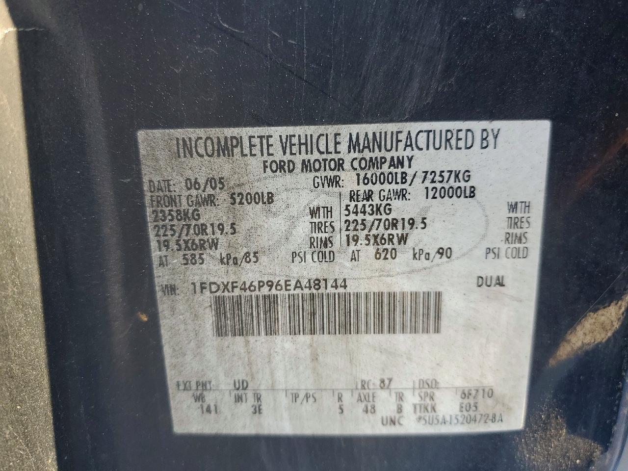2006 Ford F450 Super Duty
