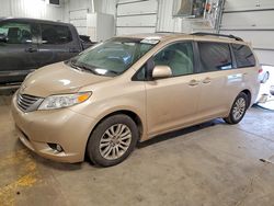 Toyota Sienna xle salvage cars for sale: 2013 Toyota Sienna xle