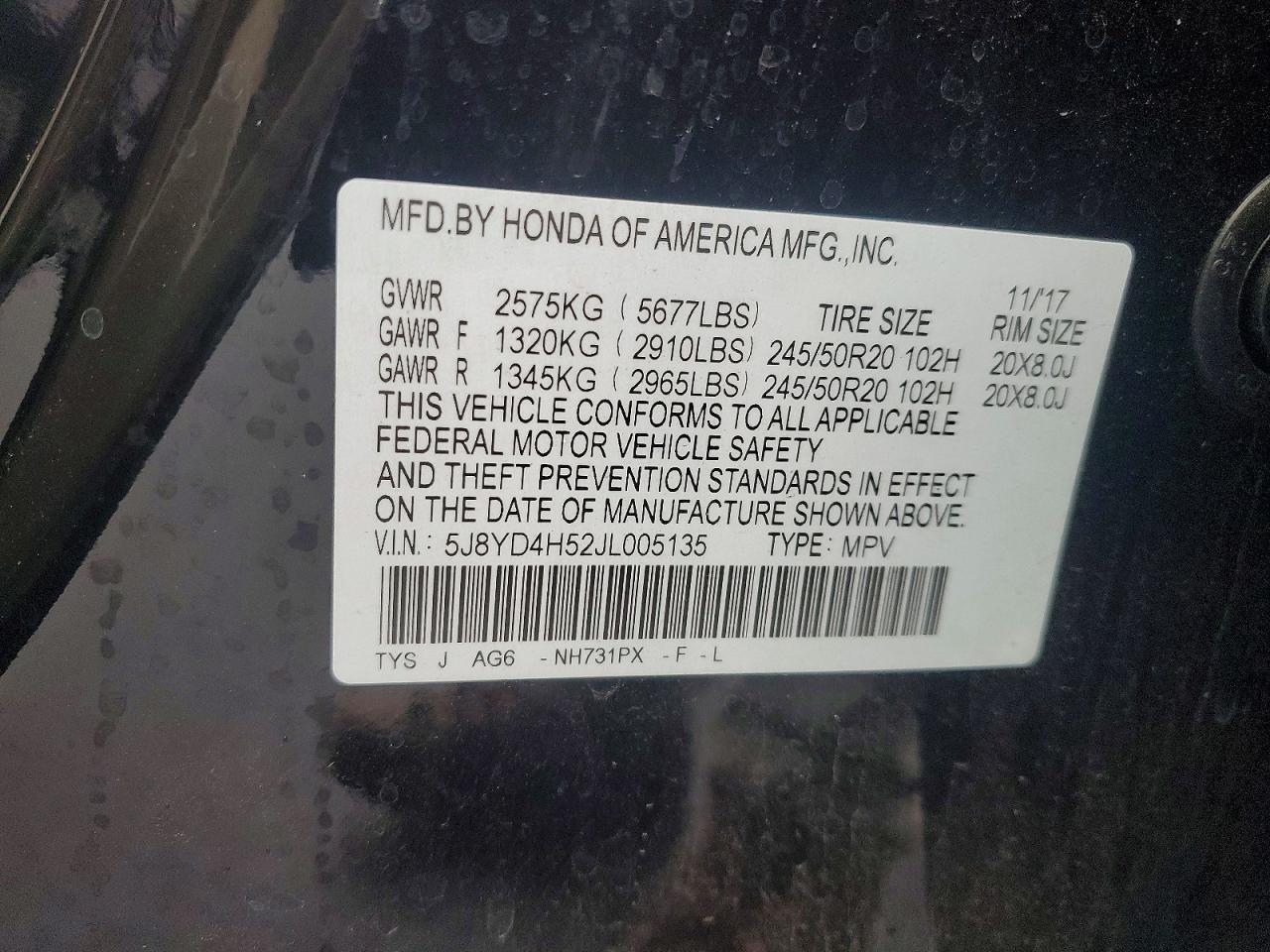 2018 Acura Mdx Technology
