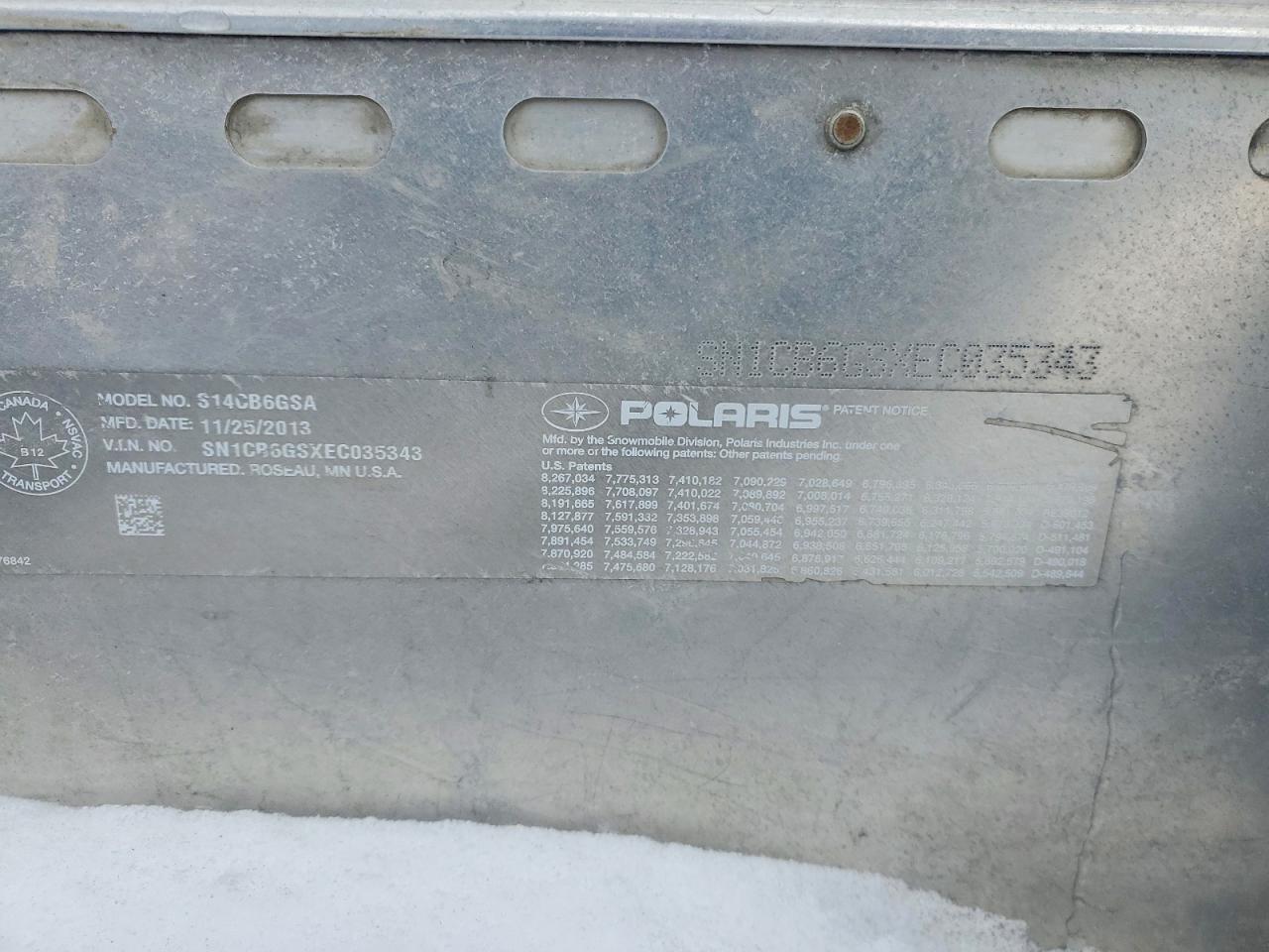 2014 Polaris Indy